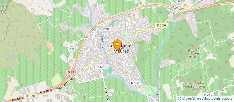 localisation de l'entreprise MONSIEUR PIERRE LOUETTE à LA LONDE-LES-MAURES