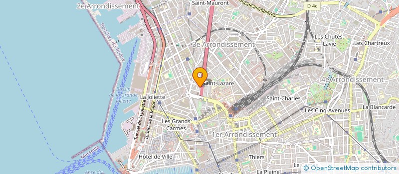 localisation de l'entreprise MONSIEUR PIERRE-LOUIS ALBERT à MARSEILLE 3EME