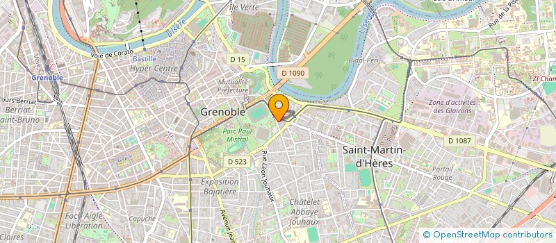 localisation de l'entreprise MONSIEUR PIERRE LOUIS AMBROSINO  GRENOBLE