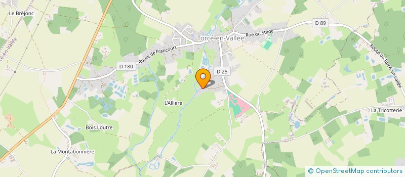 localisation de l'entreprise MONSIEUR PIERRE LOUIS AUTISSIER  TORCE-EN-VALLEE