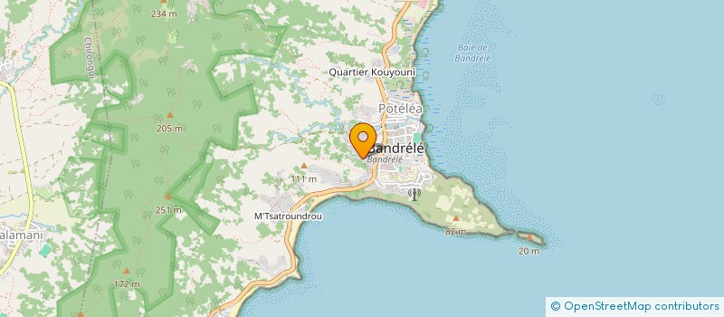localisation de l'entreprise MONSIEUR PIERRE-LOUIS BERNARD à CAPESTERRE-BELLE-EAU