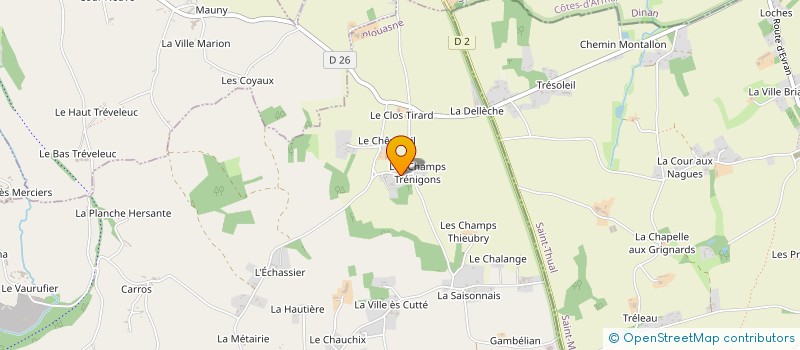 localisation de l'entreprise MONSIEUR PIERRE-LOUIS BLEHER  PLOUASNE