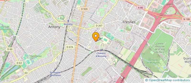 localisation de l'entreprise MONSIEUR PIERRE-LOUIS BLOY à ANTONY