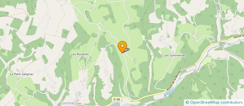 localisation de l'entreprise MONSIEUR PIERRE-LOUIS BRAJOT  TAMNIES