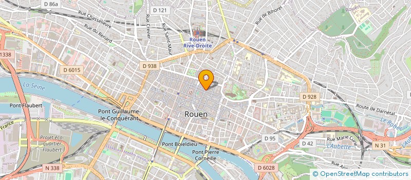 localisation de l'entreprise MONSIEUR PIERRE-LOUIS CAPITAINE  ROUEN