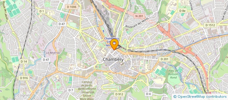 localisation de l'entreprise MONSIEUR PIERRE-LOUIS CHOPINEAUX  CHAMBERY