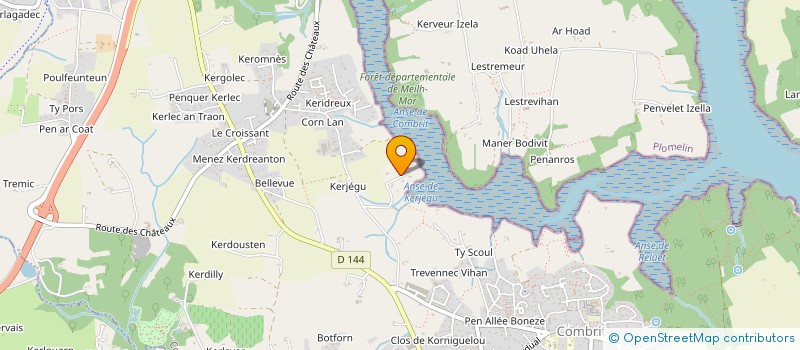 localisation de l'entreprise MONSIEUR PIERRE-LOUIS CLAQUIN  COMBRIT