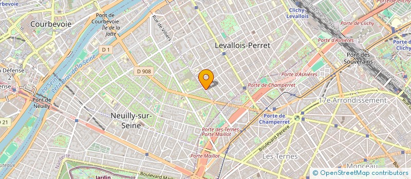 localisation de l'entreprise MONSIEUR PIERRE-LOUIS COURSON à LEVALLOIS-PERRET