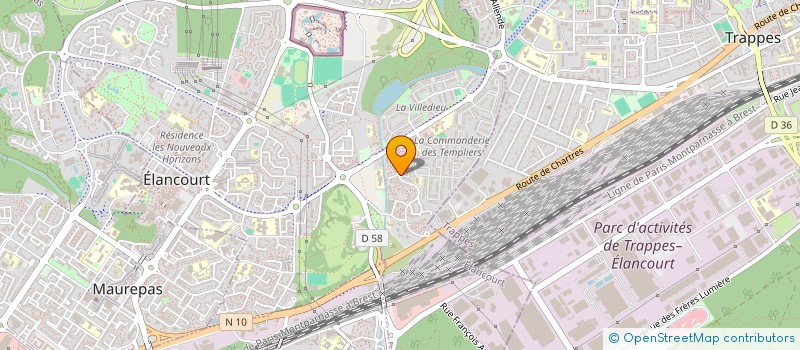 localisation de l'entreprise MONSIEUR PIERRE-LOUIS DABOINEAU  ELANCOURT