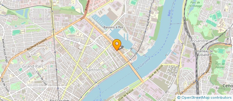 localisation de l'entreprise MONSIEUR PIERRE-LOUIS DEBERNARD  BORDEAUX