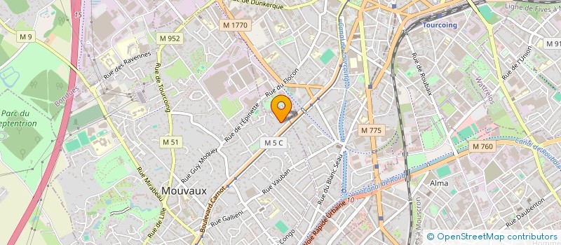 localisation de l'entreprise MONSIEUR PIERRE-LOUIS DEFFRENNES à MOUVAUX