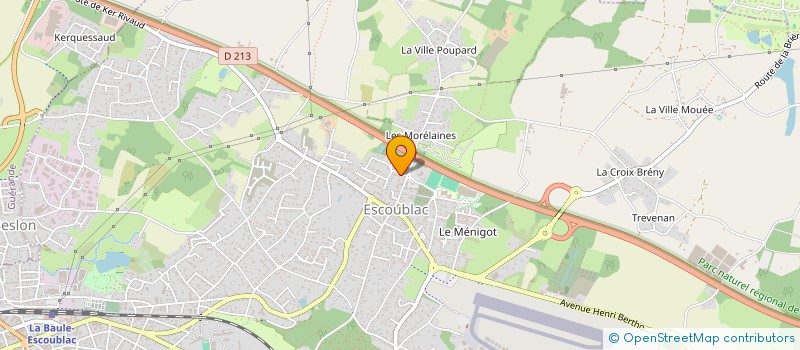 localisation de l'entreprise MONSIEUR PIERRE-LOUIS DELAHAYE  LA BAULE-ESCOUBLAC