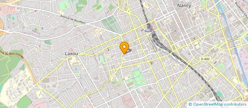 localisation de l'entreprise MONSIEUR PIERRE LOUIS DENIS  NANCY