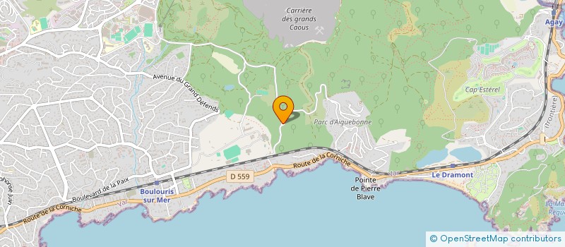localisation de l'entreprise MONSIEUR PIERRE-LOUIS DIAS à SAINT-RAPHAEL