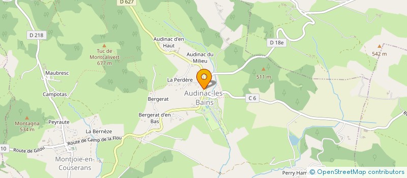 localisation de l'entreprise MONSIEUR PIERRE-LOUIS DOUGNAC à MONTJOIE-EN-COUSERANS
