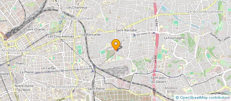 localisation de l'entreprise MONSIEUR PIERRE-LOUIS DUTREVE  MARSEILLE