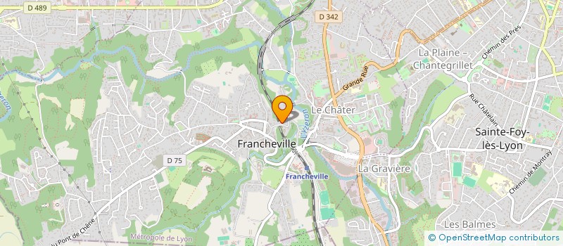 localisation de l'entreprise MONSIEUR PIERRE-LOUIS GODEFROY  FRANCHEVILLE