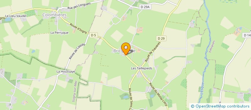 localisation de l'entreprise MONSIEUR PIERRE-LOUIS GOSSELIN à COLLEVILLE-SUR-MER