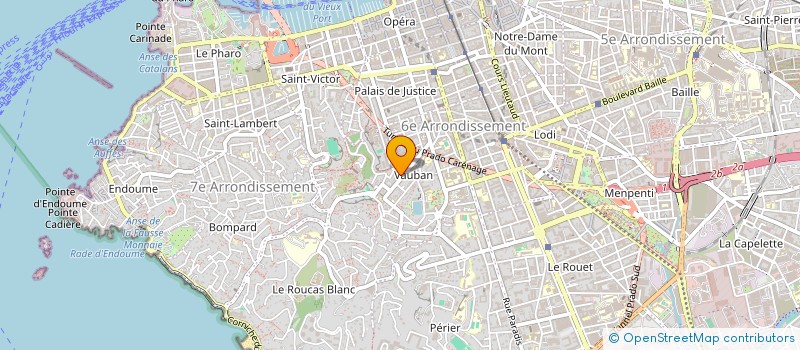 localisation de l'entreprise MONSIEUR PIERRE-LOUIS GUERNALEC à MARSEILLE
