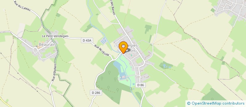 localisation de l'entreprise MONSIEUR PIERRE LOUIS HATTON  NEUVILLE-EN-AVESNOIS