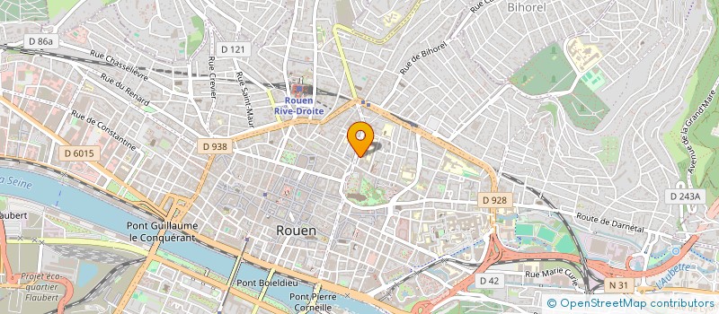 localisation de l'entreprise MONSIEUR PIERRE-LOUIS HERMET à ROUEN