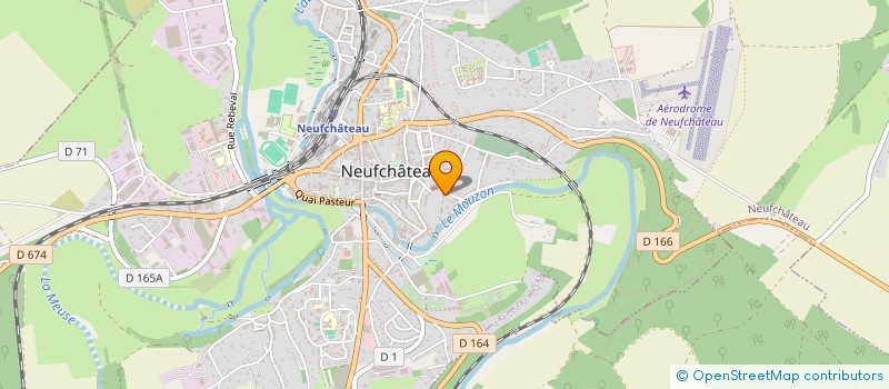 localisation de l'entreprise MONSIEUR PIERRE-LOUIS HUOT  NEUFCHATEAU