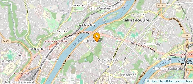 localisation de l'entreprise MONSIEUR PIERRE-LOUIS LAMY  CALUIRE ET CUIRE