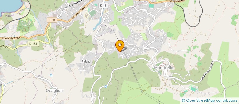 localisation de l'entreprise MONSIEUR PIERRE-LOUIS MARI  MONTICELLO