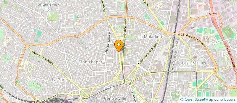 localisation de l'entreprise MONSIEUR PIERRE-LOUIS MAZOYER à DIJON