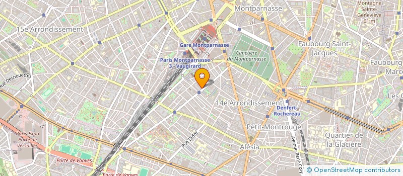 localisation de l'entreprise MONSIEUR PIERRE-LOUIS MERLET  PARIS