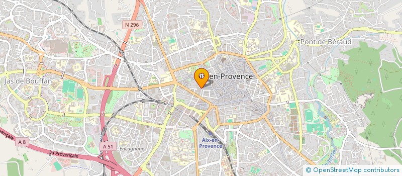 localisation de l'entreprise MONSIEUR PIERRE-LOUIS PACCIONI à AIX-EN-PROVENCE