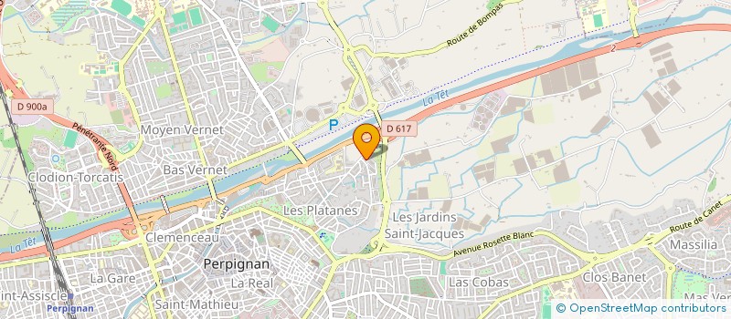 localisation de l'entreprise MONSIEUR PIERRE-LOUIS PALMADE  PERPIGNAN