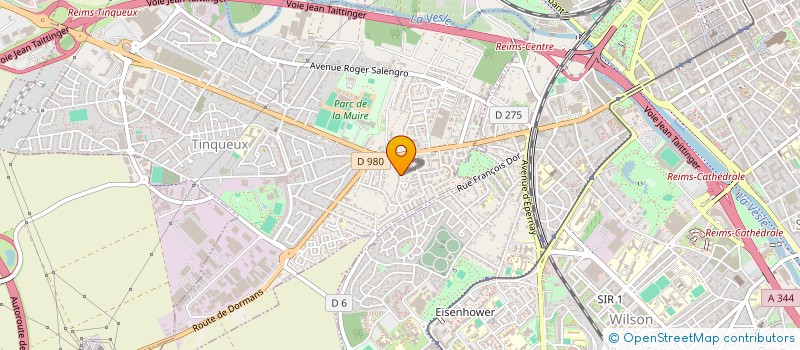 localisation de l'entreprise MONSIEUR PIERRE-LOUIS PARJOIE  TINQUEUX