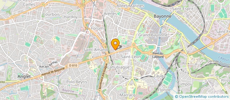 localisation de l'entreprise MONSIEUR PIERRE-LOUIS TAVERNY à BAYONNE