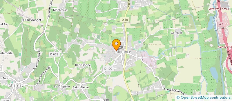 localisation de l'entreprise MONSIEUR PIERRE-LOUIS VINE  MORANCE