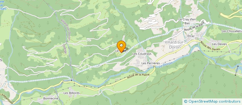 localisation de l'entreprise MONSIEUR PIERRE LOUISON  VILLARD SUR DORON