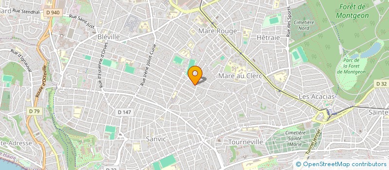 localisation de l'entreprise MONSIEUR PIERRE-LOUP LE CORRE  LE HAVRE