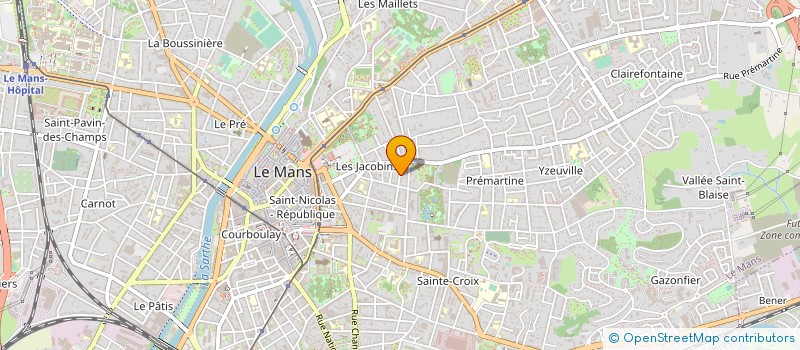 localisation de l'entreprise MONSIEUR PIERRE-LOUP LENOIR à LE MANS