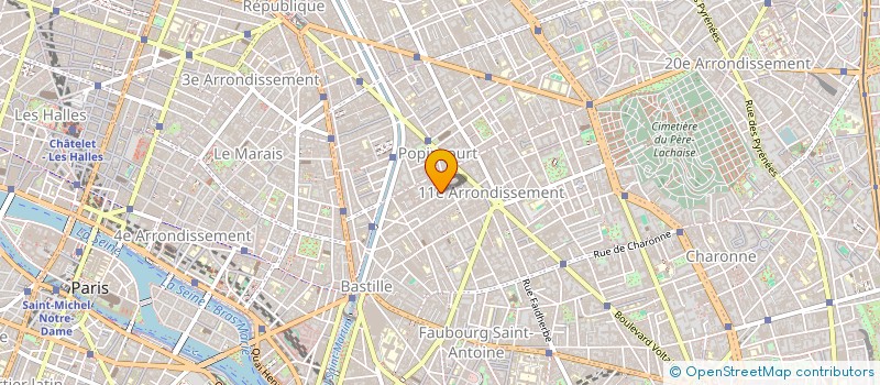 localisation de l'entreprise MONSIEUR PIERRE-LOUP MERCIER  BOIS-COLOMBES