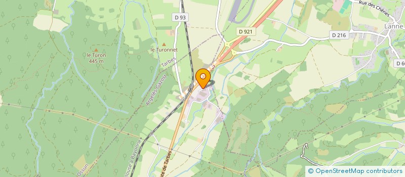 localisation de l'entreprise MONSIEUR PIERRE LOZANO  ADE