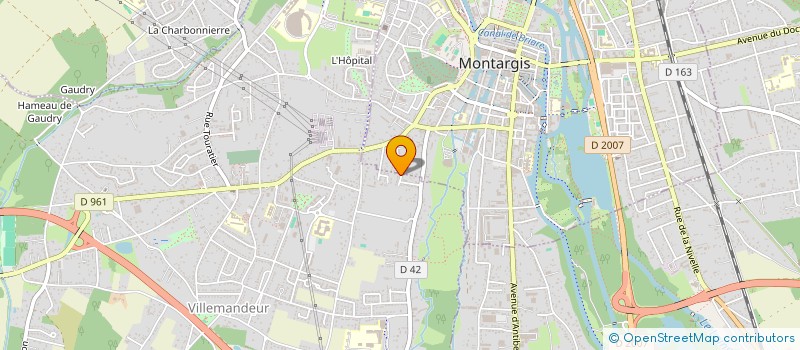 localisation de l'entreprise MONSIEUR PIERRE LUBERT à VILLEMANDEUR