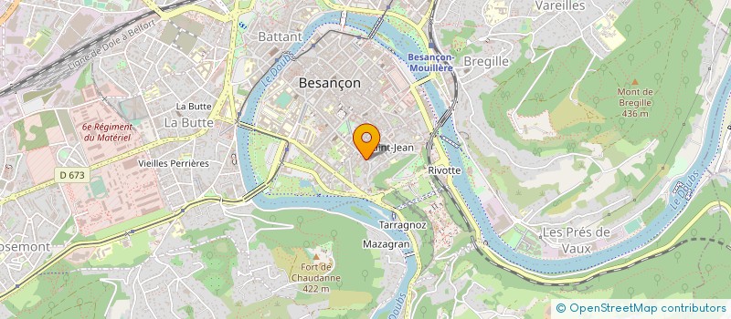 localisation de l'entreprise MONSIEUR PIERRE-LUC BOILLOT à BESANCON