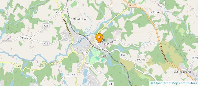 localisation de l'entreprise MONSIEUR PIERRE-LUC QUICHAUD  NIEUL