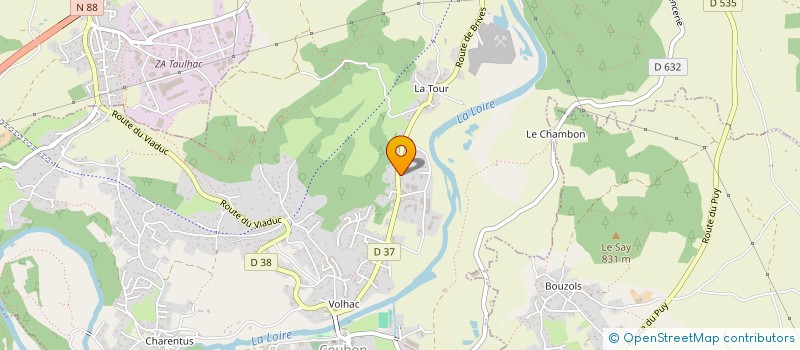 localisation de l'entreprise MONSIEUR PIERRE-LUC ROLLE  COUBON