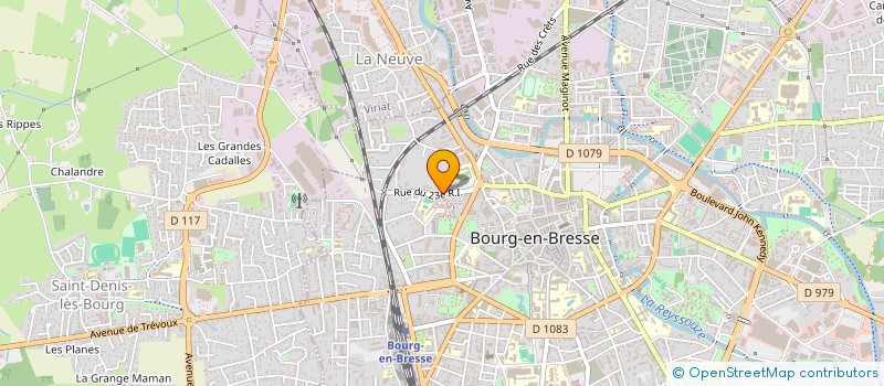 localisation de l'entreprise MONSIEUR PIERRE LUC THIBAUD PIERRE PAUGET à BOURG-EN-BRESSE