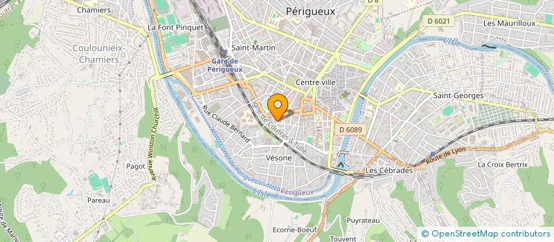 localisation de l'entreprise MONSIEUR PIERRE LUCAS à PERIGUEUX