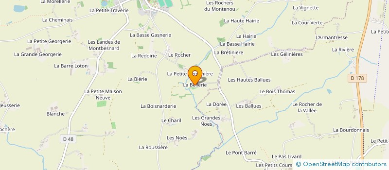 localisation de l'entreprise MONSIEUR PIERRE LUCAS  BAIS