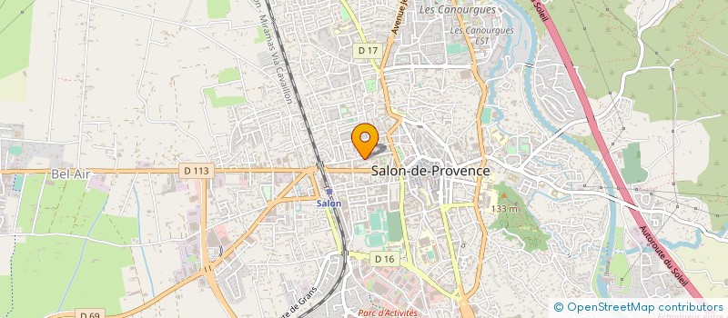 localisation de l'entreprise MONSIEUR PIERRE LUCCHINI  SALON-DE-PROVENCE