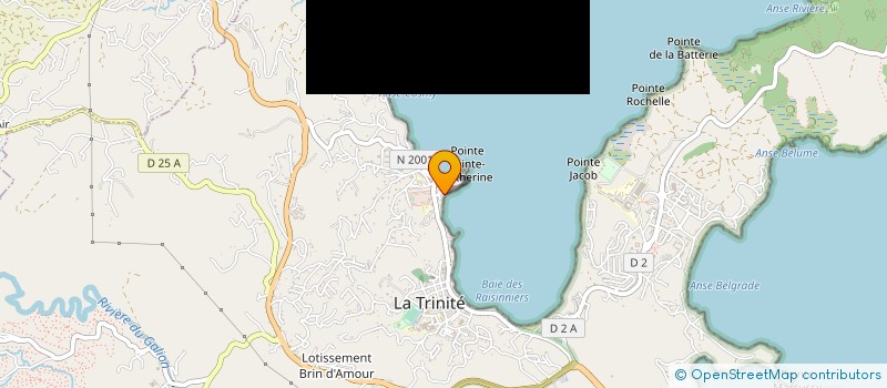 localisation de l'entreprise MONSIEUR PIERRE LUGARD à TRINITE