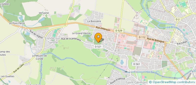 localisation de l'entreprise MONSIEUR PIERRE LUNEL à LARRE